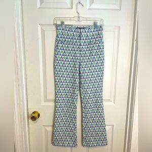 ZARA - XS FLARE PRINTED TROUSERS